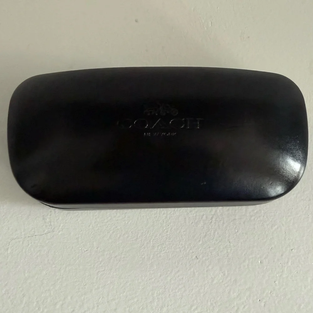 Coach Elegant Black Eyewear Case - Picture 1 of 3